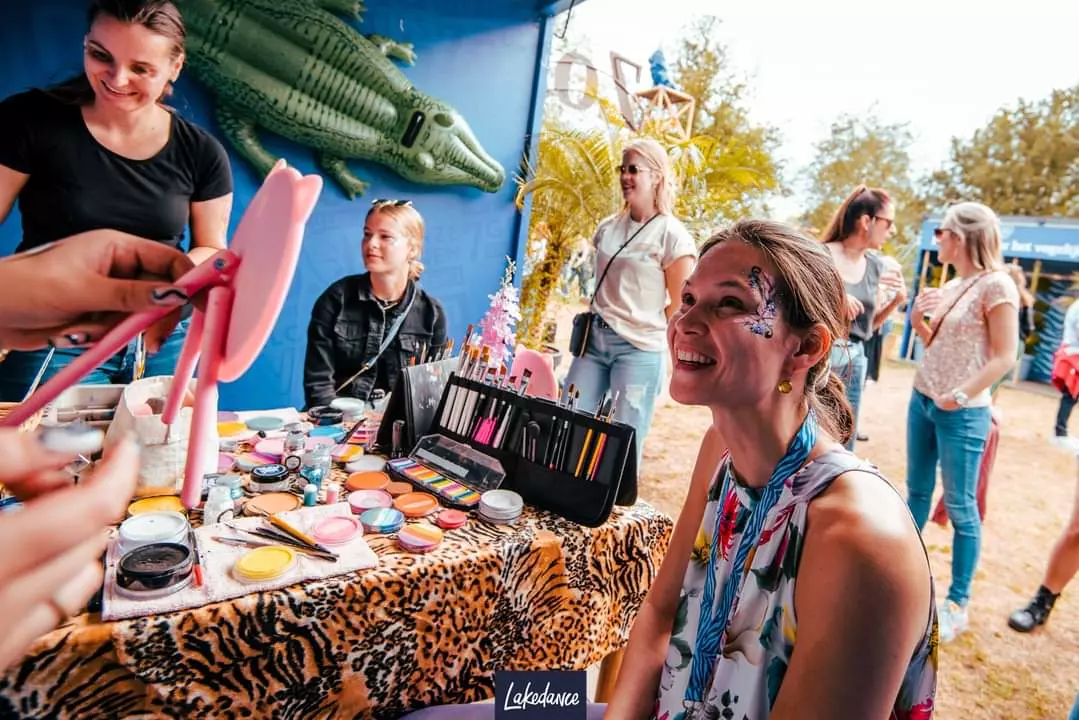 Schminken op Lakedance