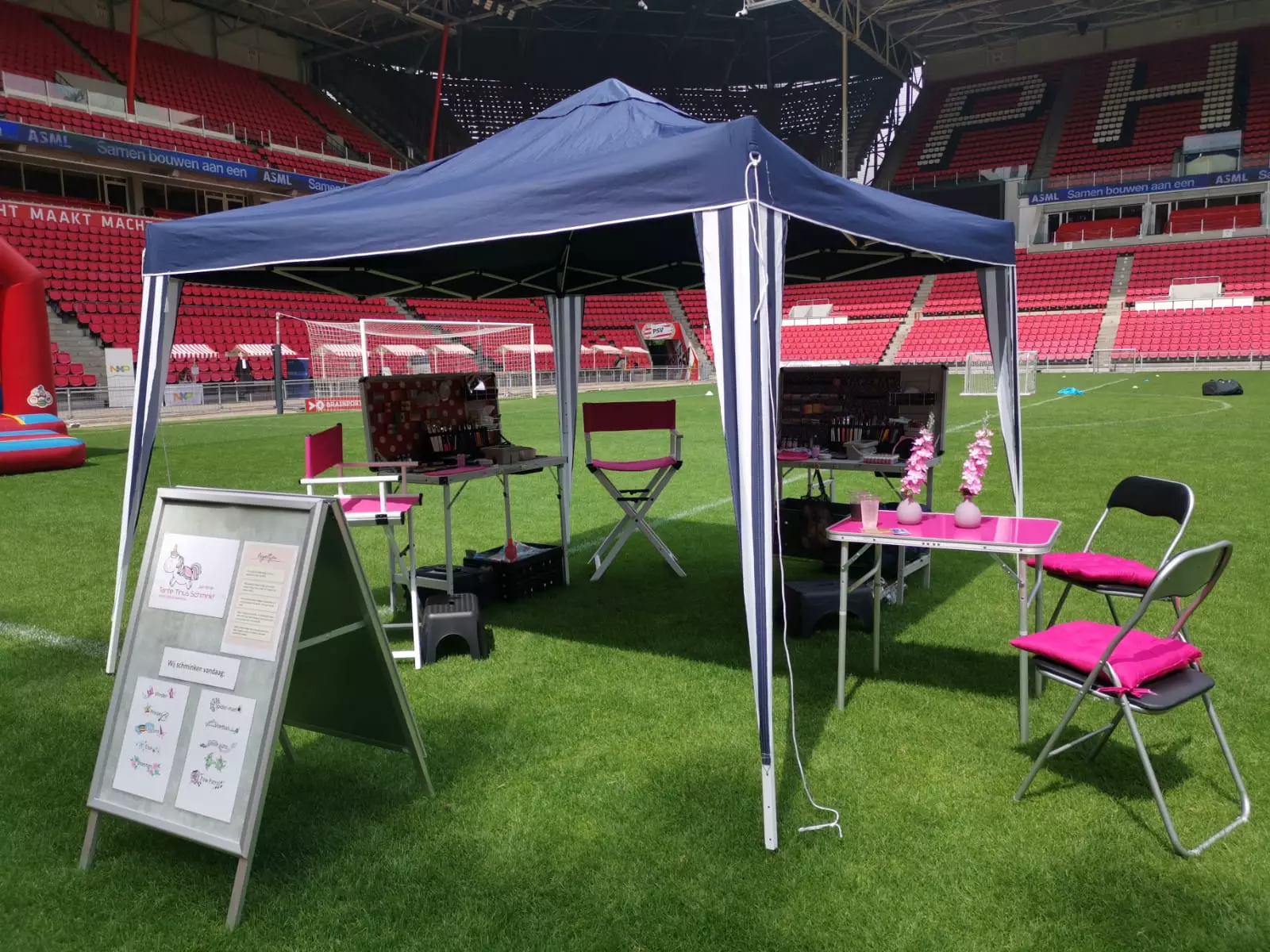 Schminken op evenementen en festivals