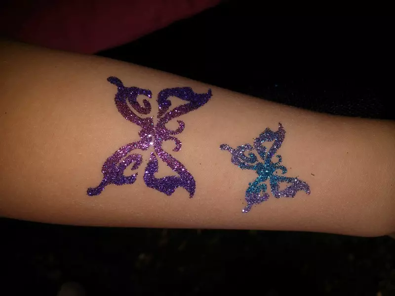 Glittertattoo's